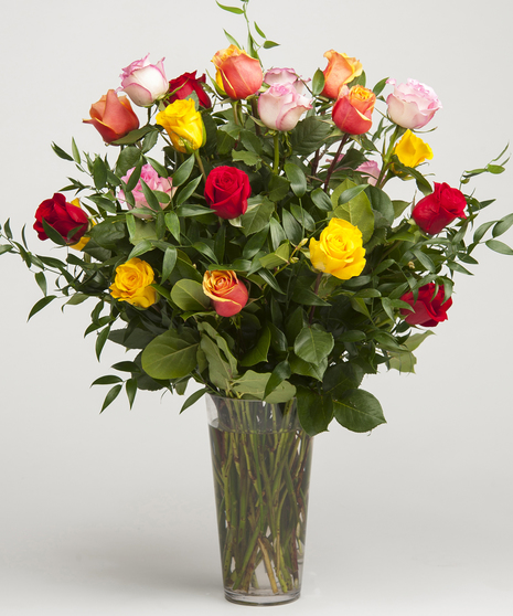 Classic Mixed Rose Arrangement Philadelphia