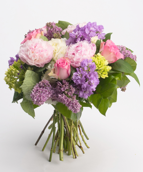 Pink & Lavender Spring Garden Bouquet - Designer's Choice