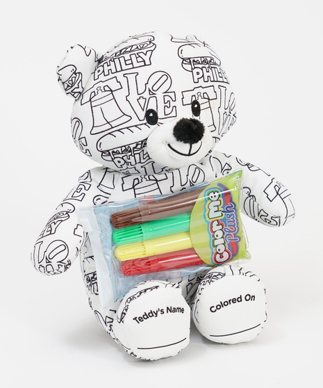 philadelphia themed color me plush