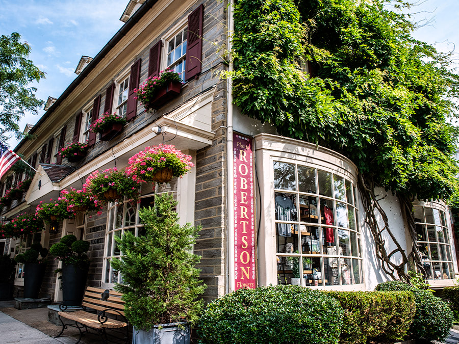 The neighborhood has changed since 1949, but Robertson's is still going strong